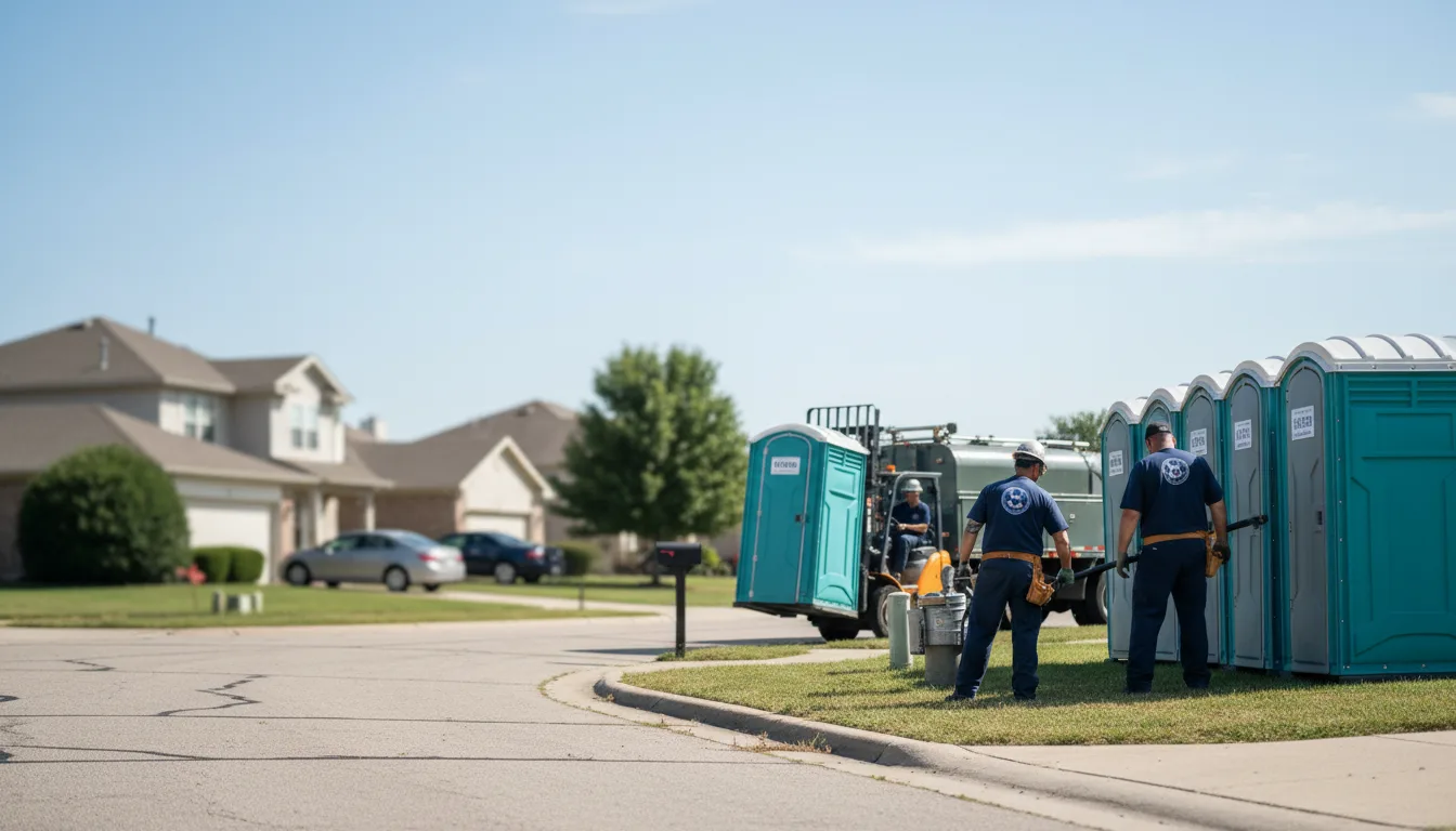 Porta Potty Rental in West Bloomfield, MI near me